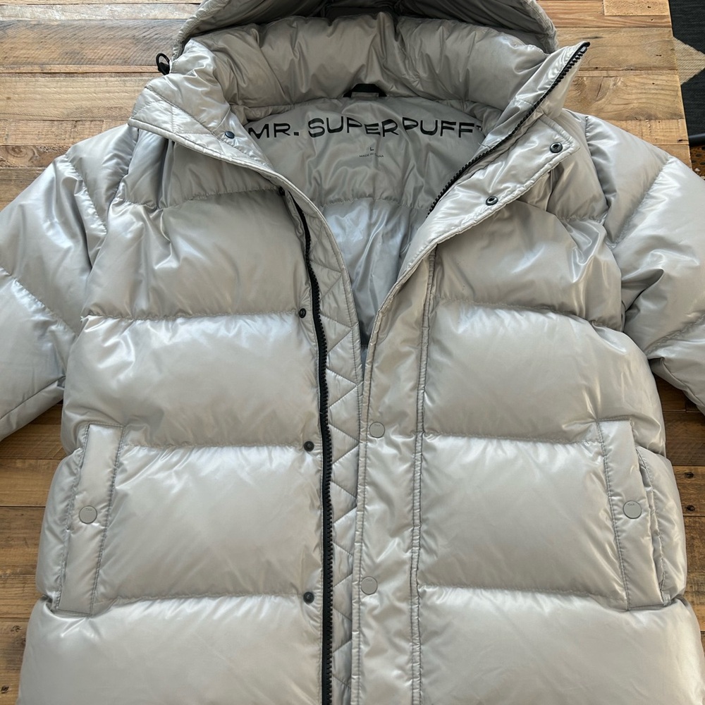 Mr. Superpuff Shiny Silver Jacket